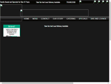 Tablet Screenshot of lennysclambar.com
